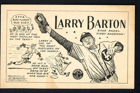 1947 Signal Oil Larry Barton Los Angeles VG-EX 537085