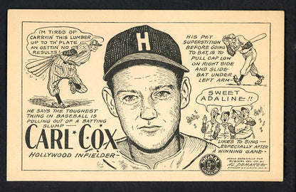 1947 Signal Oil Carl Cox Hollywood EX 537091