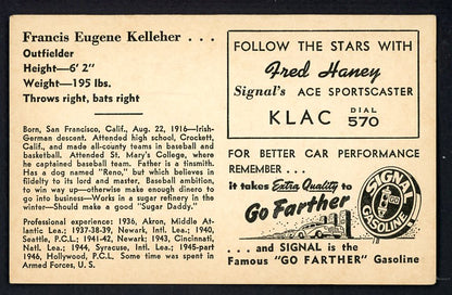 1947 Signal Oil Frank Kelleher Hollywood VG 537104