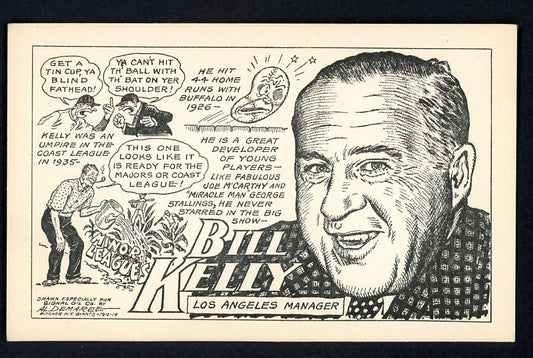 1947 Signal Oil Bill Kelly Los Angeles EX 537105