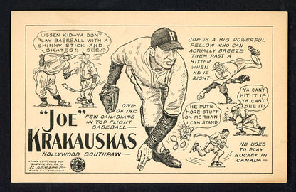 1947 Signal Oil Joe Krakauskas Hollywood EX 537107