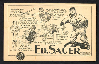1947 Signal Oil Ed Sauer Los Angeles VG-EX 537126