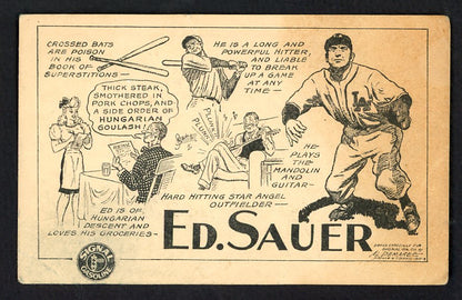 1947 Signal Oil Ed Sauer Los Angeles VG 537127