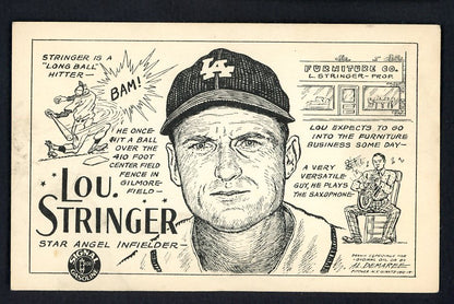 1947 Signal Oil Lou Stringer Los Angeles VG-EX 537133