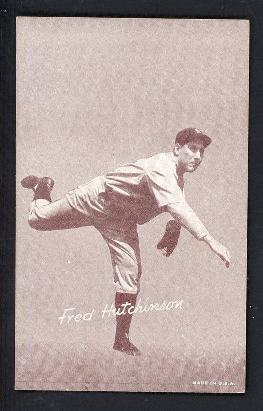 1947-66 Exhibits Fred Hutchinson Tigers VG-EX/EX 537164