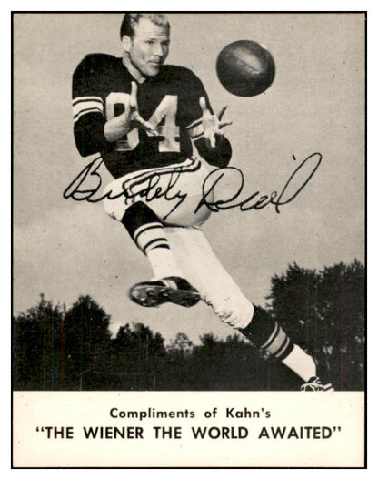 1962 Kahns Football Buddy Dial Steelers NR-MT 537197