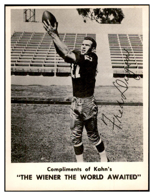 1963 Kahns Football Fred Dugan Washington NR-MT 537228