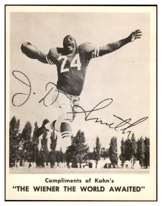1963 Kahns Football J.D. Smith 49ers NR-MT 537262