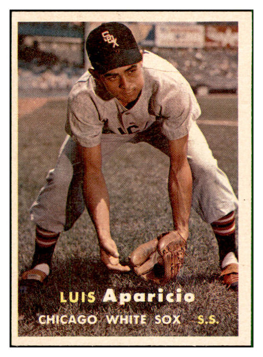 1957 Topps Baseball #007 Luis Aparicio White Sox EX-MT 537374