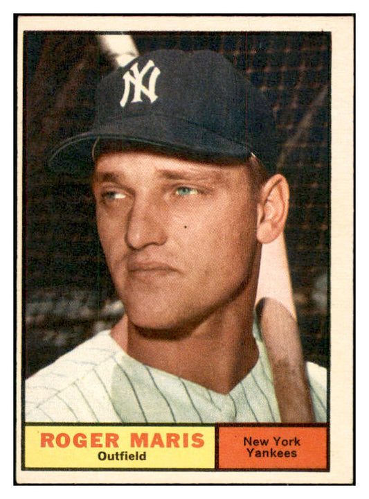1961 Topps Baseball #002 Roger Maris Yankees EX-MT 537390