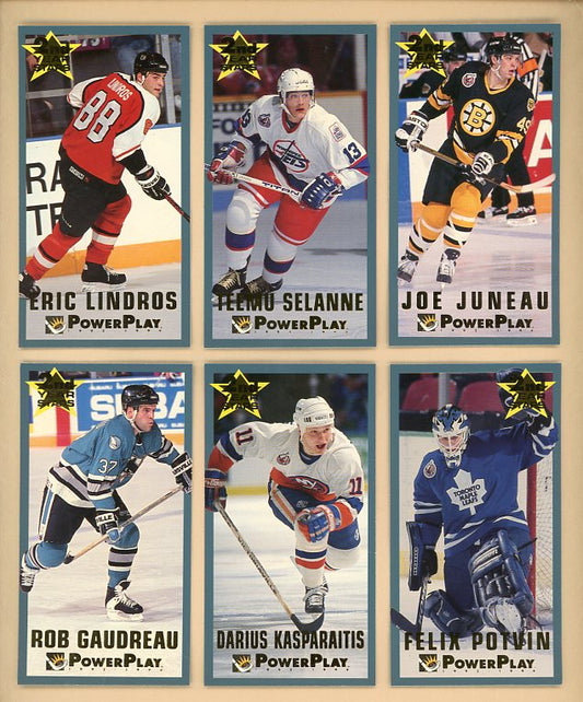 1993 Fleer Power Play Second Year Stars Complete Set EX-MT/NR-MT 537610