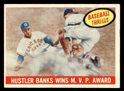 1959 Topps Baseball #469 Ernie Banks IA Cubs EX 539225