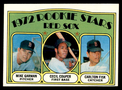 1972 Topps Baseball #079 Carlton Fisk Red Sox VG-EX 539266
