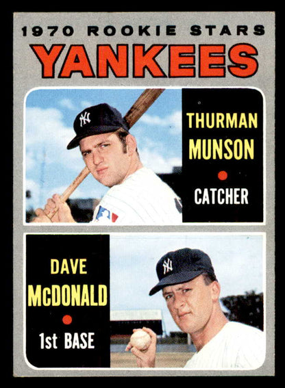1970 Topps Baseball #189 Thurman Munson Yankees EX-MT 539275
