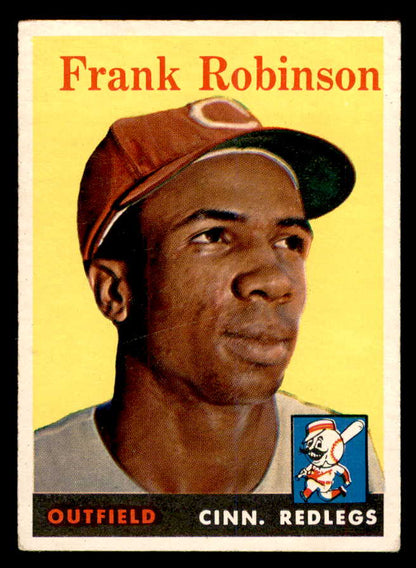 1958 Topps Baseball #285 Frank Robinson Reds EX 539326