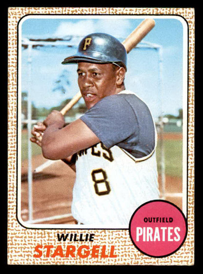 1968 Topps Baseball #086 Willie Stargell Pirates NR-MT 539483