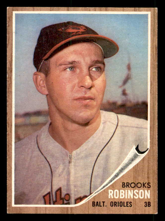 1962 Topps Baseball #045 Brooks Robinson Orioles EX-MT 539642