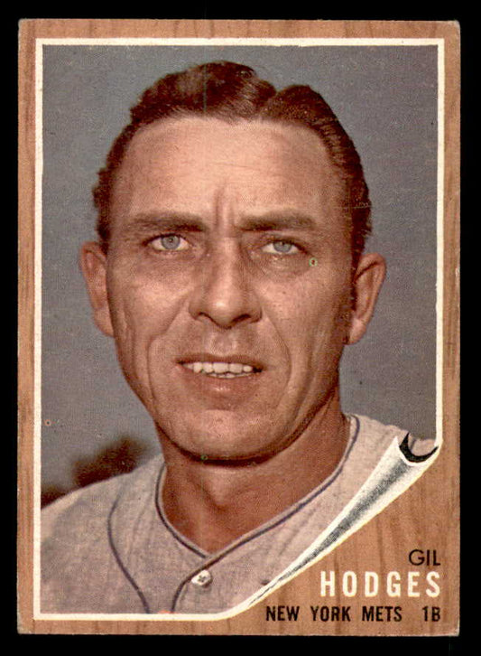 1962 Topps Baseball #085 Gil Hodges Mets EX-MT 539662