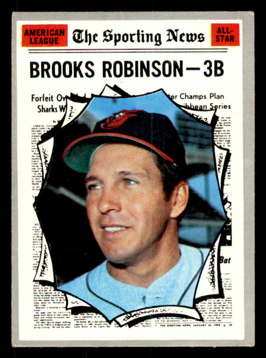 1970 Topps Baseball #455 Brooks Robinson A.S. Orioles VG-EX 539983