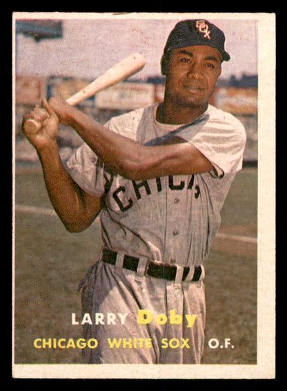 1957 Topps Baseball #085 Larry Doby White Sox VG-EX 540071