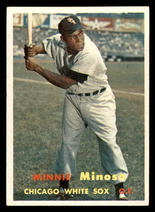 1957 Topps Baseball #138 Minnie Minoso White Sox EX-MT 540095