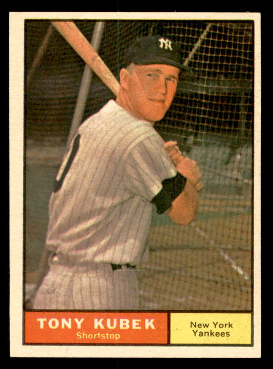 1961 Topps Baseball #265 Tony Kubek Yankees EX-MT 540287