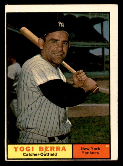 1961 Topps Baseball #425 Yogi Berra Yankees VG-EX 540443