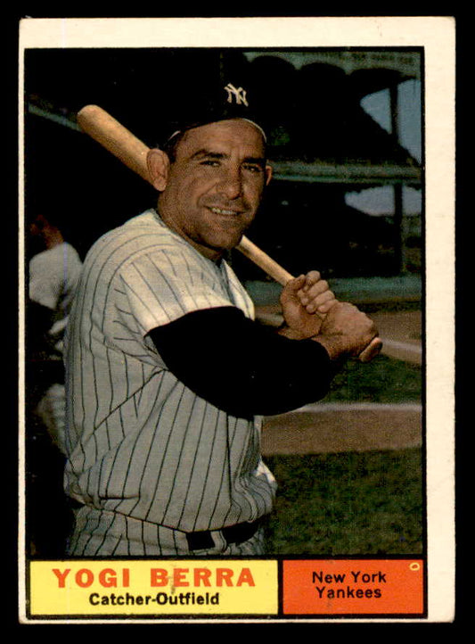 1961 Topps Baseball #425 Yogi Berra Yankees VG-EX 540443
