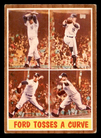 1962 Topps Baseball #315 Whitey Ford IA Yankees VG-EX 540477