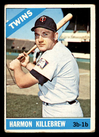 1966 Topps Baseball #120 Harmon Killebrew Twins VG 540888