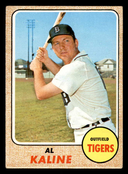 1968 Topps Baseball #240 Al Kaline Tigers EX 541042