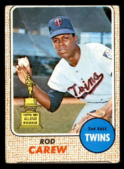1968 Topps Baseball #080 Rod Carew Twins VG 541054