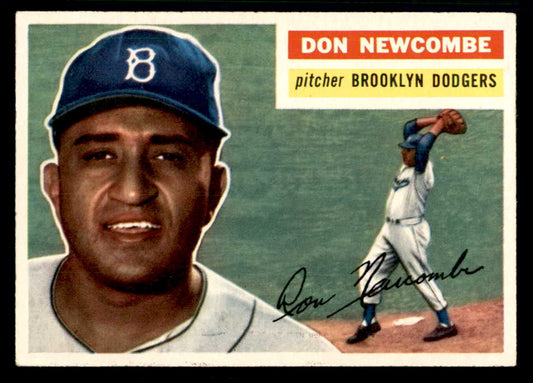 1956 Topps Baseball #235 Don Newcombe Dodgers NR-MT 541249