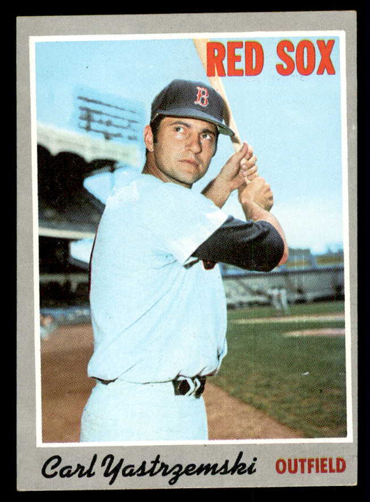 1970 Topps Baseball #010 Carl Yastrzemski Red Sox EX+/EX-MT 541413