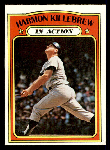 1972 Topps Baseball #052 Harmon Killebrew IA Twins EX-MT 541520