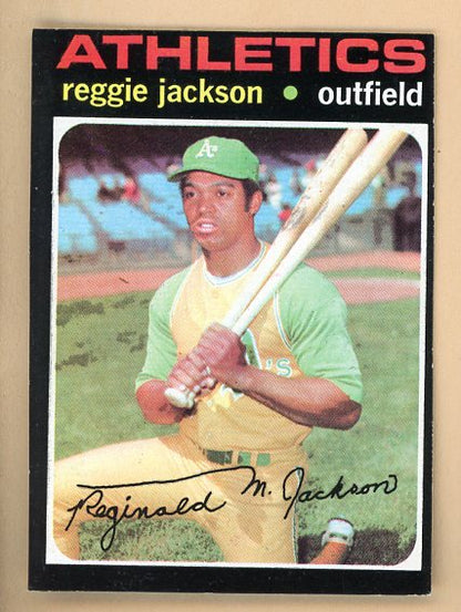 1971 Topps Baseball #020 Reggie Jackson A's GD-VG 541673