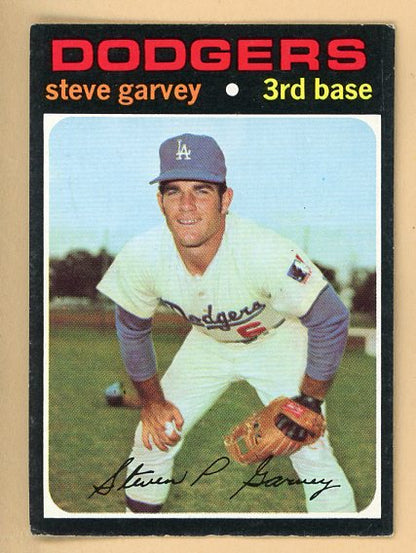 1971 Topps Baseball #341 Steve Garvey Dodgers EX 541697