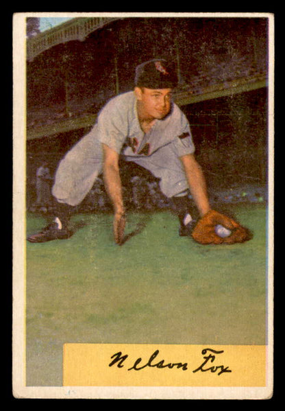1954 Bowman Baseball #006 Nellie Fox White Sox VG 541799