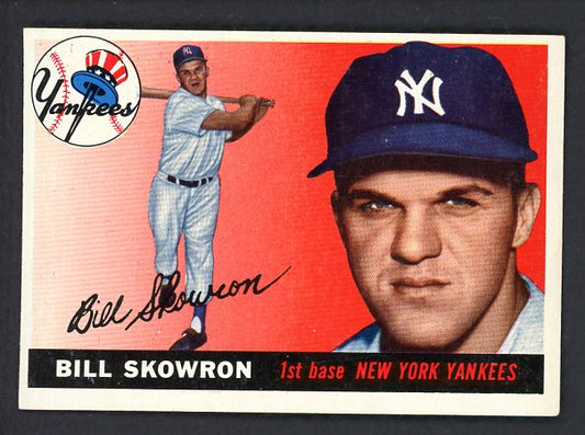 1955 Topps Baseball #022 Bill Skowron Yankees EX-MT 541880