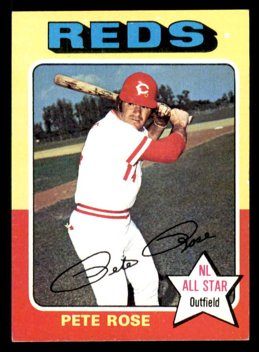 1975 Topps Baseball #320 Pete Rose Reds EX-MT 542075