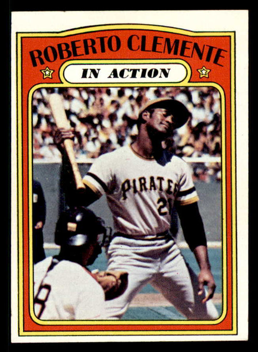 1972 Topps Baseball #310 Roberto Clemente IA Pirates EX-MT 542126