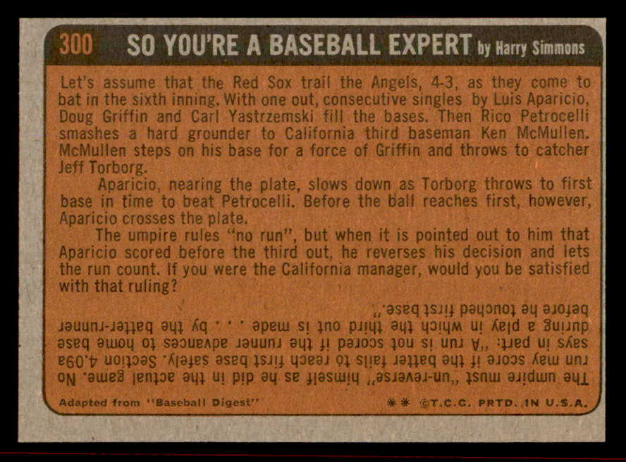 1972 Topps Baseball #300 Hank Aaron IA Braves VG-EX 542166