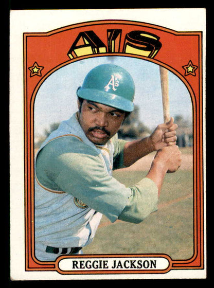 1972 Topps Baseball #435 Reggie Jackson A's VG-EX 542182