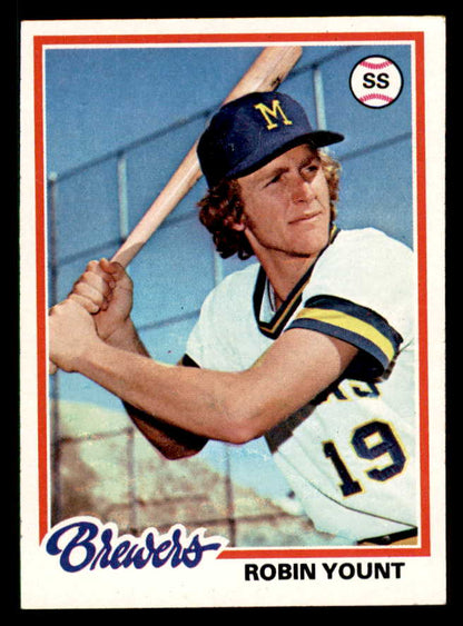 1978 Topps Baseball #173 Robin Yount Brewers EX+/EX-MT 542236