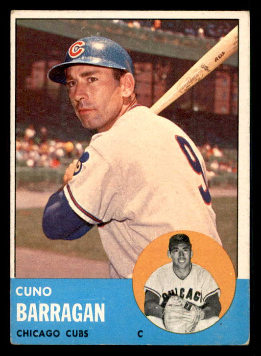 1963 Topps Baseball #557 Cuno Barragan Cubs VG-EX 542353