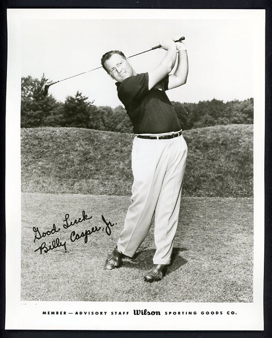 1950's-70's Wilson Advisory Staff Billy Casper Golf EX 542529