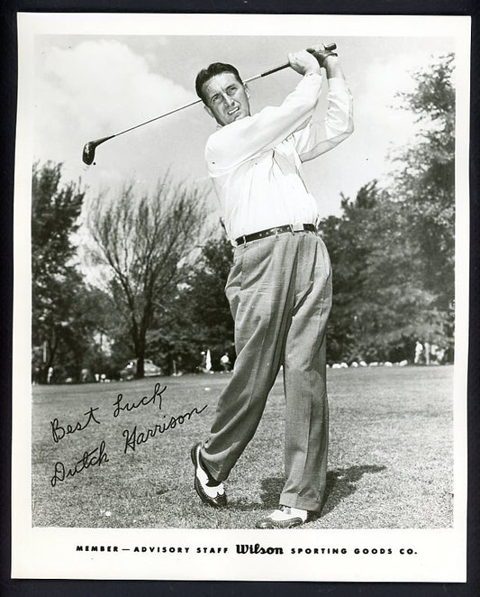 1950's-70's Wilson Advisory Staff Dutch Harrison Golf EX 542532
