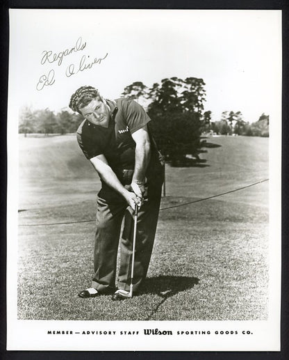 1950's-70's Wilson Advisory Staff Ed Oliver Golf EX 542534