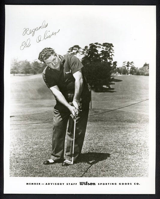 1950's-70's Wilson Advisory Staff Ed Oliver Golf EX 542534