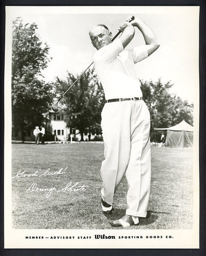 1950's-70's Wilson Advisory Staff Denny Shute Golf EX-MT 542536